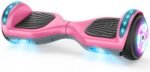 LIEAGLE Hoverboard, 6.5" Self Balancing Scooter Hover Board with Wheels LED Lights for Kids Adults(Pink&Grey) - Image 2