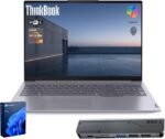 Lenovo ThinkBook 16 Gen 7 Business Laptop, 16” FHD+, AMD Ryzen 5 7533HS, 32GB DDR5, 1TB SSD, Wi-Fi 6, HDMI, Fingerprint, SD Card Reader, HD Webcam with Privacy Shutter, Windows 11 Pro, w/Bundle - Image 2