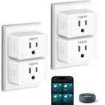 Lepro P1 Smart Plug Mini 15A, WiFi Outlet Plugs Compatible with Alexa & Google Assistant, Voice/APP Control, Timer & Group Controller, ETL & FCC Certified, 2.4GHz Only, 4-Pack - Image 2