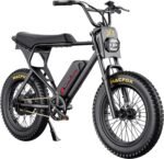 MACFOX X1S 2025 Ebikes for Adults, 750W Electric Bike Wheelie 25 MPH Max Speed, 38-56 Miles Range(PAS1), 20"x4" Fat Tires, City/School Commuting Electric Bike (UL2849, Class-3) - Image 2