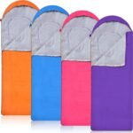 Macarrie 4 Pcs Bulk Sleeping Bags for Homeless Donation Shelter Adults 0 Degree Waterproof Backpack Bags with Compression Sack for Cold Weather Emergency Hiking Camping Warm - Image 2