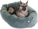 Majestic Pet Villa 52 Inch Shredded Memory Foam Dog Bed for X-Large Sized Dogs 52x35x11 Inch–Orthopedic Dog Bed with Removable Washable Cover-Washable X-Large Pet Bed with Head Support-Azure - Image 2