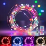 Minetom Fairy Lights Color Changing - 33FT 100 LED String Lights with Remote,11 Modes, USB Fairy Lights Indoor, Twinkle Christmas Fairy Light for Bedroom Indoor Classroom - Image 2