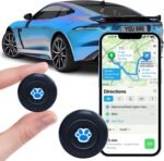 Mini GPS Tracker for Vehicles,Tracker Device for Vehicles No Subscription No Monthly Fee Portable Real-Time Tracking GPS Tracker for Car Kids Dogs Trucks Magnetic GPS Tracking Device - Image 2