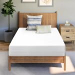 Neo Sleep 8 Inch Twin Cooling Gel Memory Foam Mattress Medium Firm CertiPUR-US Certified Foam, Mattress in a Box Enhanced Pressure Relief Removable Soft Cover No Fiberglass (Twin, 8 in) - Image 2