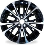 New Single 18" 18x8 Inch Alloy Wheel for 2018–2022 Toyota Camry | Machined Black Finish | OEM Design Replacement Rim | Direct Fit – OE Stock Specs | 75221 75221B - Image 2