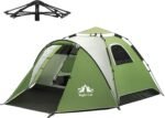 Night Cat Instant Popup Tents 2-3 Persons with Footprint Tarp Easy Setup Camping Tent with Rainfly Double Layers Waterproof Automatic Hydraulic Mechaism - Image 2