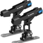 PLUSINNO 2 in 1 Fishing Rod Holders for Boat, Kayak Fishing Rod Holder, Fishing Pole Holders for Track Mount / Deck Mount, Fishing Gear with Fishing Rod Protective Strap, Fishing Accessories & Gifts - Image 2