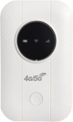 Portable Network Hotspot Router,Upgraded Ultra Link Free WiFi in Your Pocket,High Speed Smart Pocket Mobile WiFi for Office Camping Travel - Image 2