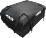 REESE 59007 Waterproof Rooftop Cargo Carrier Bag for Cars, SUVs or Trucks with/Without Roof Racks, 22 Cubic Feet, Heavy Duty 840D Abrasion-Resistant PVC Fabric with Anti-Slip Mat - Image 2