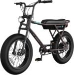 Razor Rambler 20 – Class 2 Adult Electric Bike with Retro Style, Up to 19.9 MPH, Up to 16.6 Miles of Range, 500-Watt Rear-Wheel Hub-Driven Motor - Image 2