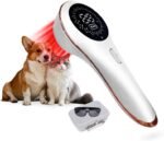 Red Light LLLT Cold Laser Therapy for Pet Dogs Cats Horses Vet, Near Infrared Light Therapy Device for Muscle & Joint Pain Relief Wound Healing Care Reduces Inflammation with Upgrade Protective Cover - Image 2