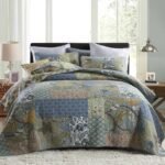 Secgo King Size Comforter Set- 100% Cotton Quilt King Size Set, Green, Sage bedspreads (96 * 108 Inch) with 2 Pillow Shams, Patchwork Reversible Lightweight Bedding - Image 2
