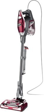 Shark HV322 Rocket Deluxe Pro Corded Stick Vacuum with LED Headlights, XL Dust Cup, Lightweight, Perfect for Pet Hair Pickup, Converts to a Hand Vacuum, with Pet Attachments, Bordeaux/Silver - Image 2
