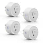 Smart Plug, WiFi Plugs Work with Alexa & Google Assistant, Smart Outlet with Timer & Group Controller, WiFi Outlet for Home, No Hub Required, ETL & FCC Certified, 2.4GHz WiFi, 16A, 4 Pack - Image 2