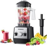 Smoothie Blender, 1400 Watt Powerful Blender for Smoothies, 64oz Capacity Countertop Blenders for Kitchen with BPA Free Container, Ice Crushing, Frozen Drinks, Puree, Protein Shakes - Image 2