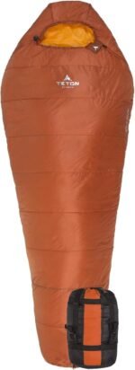 TETON Sports ALTOS, 20 Degree and 0 Degree Sleeping Bag for Adults, Lightweight Warm Mummy Sleeping Bag for Camping, Hiking, Backpacking - Image 2
