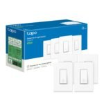 TP-Link Tapo Smart Light Switch, Single Pole, Neutral Wire Required, 2.4GHz Wi-Fi Light Switch Compatible with Alexa and Google Home, UL Certified, No Hub Required, White, Tapo S500(4-Pack) - Image 2