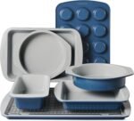 Tramontina Rise 8-Piece Ceramic Baking Pans Set, Non stick Essential Bakeware for Cookies, Loafs, Cakes, Brownies and Muffins - Image 2