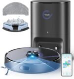 Vyzzle E20 Robot Vacuum and Mop, 60-Day Robot Vacuum Self Emptying, 5500Pa Suction, Zoned & Scheduled Cleaning, LiDAR Navigation, Vacuum Robot for Pet Hair, Carpets, Floors, WiFi/App/Voice Control - Image 2