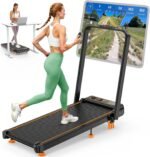 Walking Pad with 10% Incline & Handle Bar, Low Noise Walking Pad Treadmill for Home Small, Upgrade 3.5HP Treadmill with Incline, 4 in 1 Portable Compact Walking Pad with Incline/APP 350lbs - Image 2