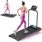 Walking Treadmill with Removable Handle,2.5HP Portable Treadmills for Home and Office, 270Lbs Capacity Under Desk Treadmill with APP &Remote Control, LED Display - Image 2