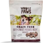 Whole Paws, Grain-Free Dog Biscuit Treats, Beef & Sweet Potato Recipe, 16 Ounce - Image 2