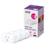 WiZ Smart Wi-Fi Plug - Pack of 3, Smart Outlet Connects to 2.4 GHz Wi-Fi, Voice / App Control, Works with Google Home, Amazon Alexa, and Apple HomeKit, Matter Compatible - Image 2