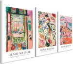 Wieco Art Canvas Wall Art 3 Piece Henri Mattise Art Abstract Colorful Matisse Posters Canvas Prints for Wall and Home Office Decorations - Image 2