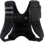 ZELUS Weighted Vest, 6lb/8lb/12lb/16lb/20lb/25lb/30lb Weight Vest with Reflective Stripe for Workout, Strength Training, Running, Fitness, Muscle Building, Weight Loss, Weightlifting - Image 2