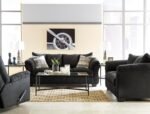 Signature Design by Ashley Darcy Classic Contemporary Sofa, Black - Image 6