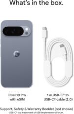 Google Pixel 10 Pro - Unlocked Android Smartphone - Gemini AI Assistant, Triple Rear Camera System, Fast-Charging 24+ Hour Battery, and 6.3" Super Actua Display - Moonstone - 128 GB (2025 Model) - Image 7