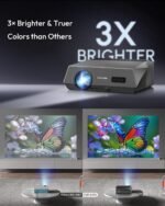 Daytime Projector 4K Home Theater for Daylight Viewing 2300 ANSI Ultra HD Smart Google TV Projector with HDR10+ ToF Autofocus HDMI eARC Dolby WiFi6 Bluetooth for Bright Room Movie - Image 7