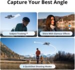 DJI Flip (RC-N3), Drone With 4K UHD Camera for Adults, Under 249 g, 3-Axis Gimbal Stabilization, 44000ft/13km Video Transmission, Palm Takeoff, Auto Return, 31-Min Flight Time, Intelligent Flight - Image 5