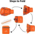 FENGDONG 35L Lightweight Foldable Waterproof Packable Travel Small Hiking Backpack Daypack for men women - Image 4