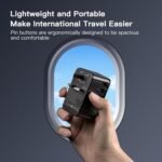 GaN 140W Fast Charging Travel Adapter, Global Plug Converter for UK/EU/US/AU, 3 USB-C + 1 USB-A Multi-Port Universal Charger with Smart Power Distribution & Safety Protection - Image 5