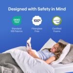 Nectar Kids Full Mattress 8” - 2-Sided Design for Growing Children - Pressure Relieving Memory Foam - Fiberglass Free - 365 Night Trial - Mattress in a Box - Image 5