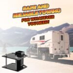 RV Bumper Trailer Hitch Receiver Adapter by puxyblue Compatible for 4" x 4" RV Rear Bumper - 2" Receiver with 3500 LBS Capacity Connect Various Accessories - 2 Year Warranty - Image 7