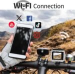 Action Camera 4K 30FPS, Waterproof Camera 30M Underwater Ultra HD 131FT 170°Wide Angle Shooting, with 2 x 1050 mAh Batteries for Cycling, Ice Skating, Skiing, Fishing, Climbing - Image 4