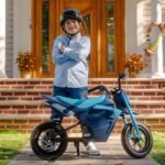 Hover-1 My First Dirt Bike for Kids - 300W Motor, 9MPH Max Speed, 9 Mile Range, 12” Off-Road Tires, 120LB Max Weight, Twist Grip Throttle & Rear Disc Brake Electric Dirt Bike for Kids Ages 5+ Years - Image 5