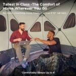 Space Acacia Lite Camping Tent | 2/3/4/8 Person Pop Up Tents for Camping | Lightweight & Durable Beach Tent | Level 7 Wind Resistance, UPF 50+ | Quick Setup for Camping & Backyard - Image 3