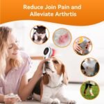 Cold Laser Therapy for Pet Animals Vet Muscle & Joint Pain Relief Wound Healing Care，Reduces Inflammation，Near Infrared Light Therapy Device for Dogs Cats Horses with Upgrade Magneti Cover - Image 3