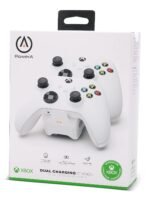 PowerA Duo Charging Station for Xbox Series X|S - White, Wireless Controller Charging, Rechargeable Battery - Image 5