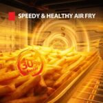 TOSHIBA ChefFry Air Fryer Toaster Oven Combo, 12-in-1 Convection Countertop Oven, 34QT / 32L Large Capacity, 1750W, Master Pizza Modes Design with Exclusive Dual-Temp Tech - Image 4