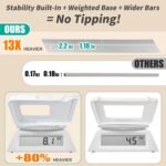 3 Pack Bathroom Organizers and Storage - Multi-Purpose,2-Tier Clear Pull Out Organization for Bathroom,Under Sink,Kitchen,Vanity,Countertop,Cabinet,Pantry & Medicine Cabinet,White - Image 4
