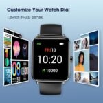 Smart Watch, Fitness Tracker with Heart Rate Monitor, Blood Oxygen, Sleep Tracking, 41mm Smartwatch Waterproof with Pedometer for Women Men Watch Compatible with Android iOS Phones - Image 6