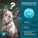 Our Pets Smarter Toys IQ Treat Ball - Colors Mary Vary - 4" - for Larger Dogs - Image 4
