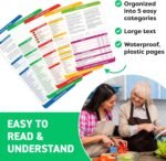 Air Fryer Cheat Sheet Magnets Cooking Guide Booklet - Air Fryer Cookbooks - Air Fryer Liners - Air Fryers Kitchen Gifts Gadgets 2025 and 2026 - Air Fryer Accessories - Air Fryer Cooking Guide - Image 3