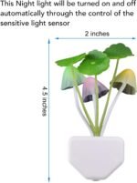 Sensor Led Night Light, Color Changing Plug-in LED Mushroom Dream Bed Lamp - Image 5