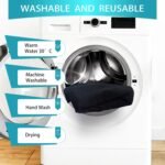 Car Seat Covers Universal Car Protective Front Seat Covers Washable Non-Slip Seat Protectors for Gym Workouts,Waterproof and Sweatproof Towel Seat Covers for Cars,Trucks, Jeeps (Black) - Image 6